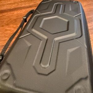 Black Geometric Nintendo Switch 2/ Multi-Functional Hard Shell Case